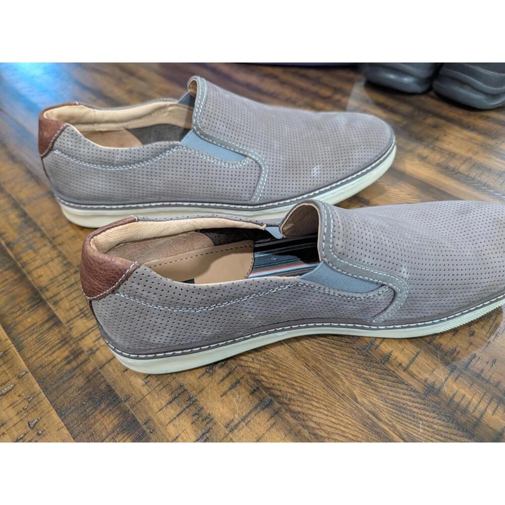 Johnston & Murphy McGuffey Slip Ons Size 12 M Sheepskin Excellent Condition - Picture 6 of 7